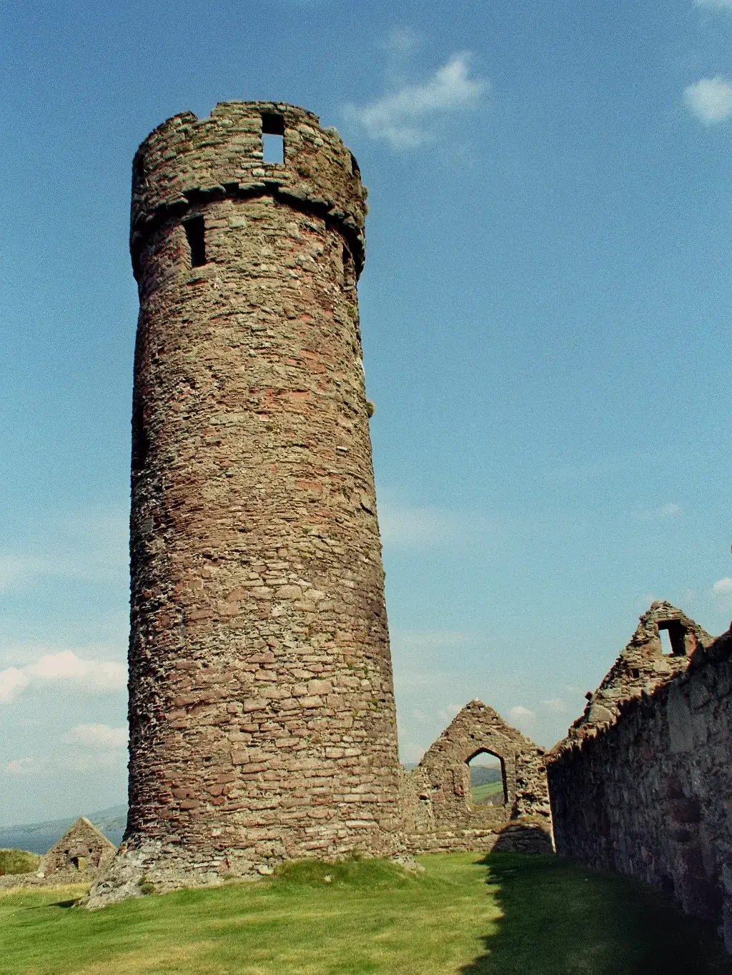 Der Rundturm von Peel Castle