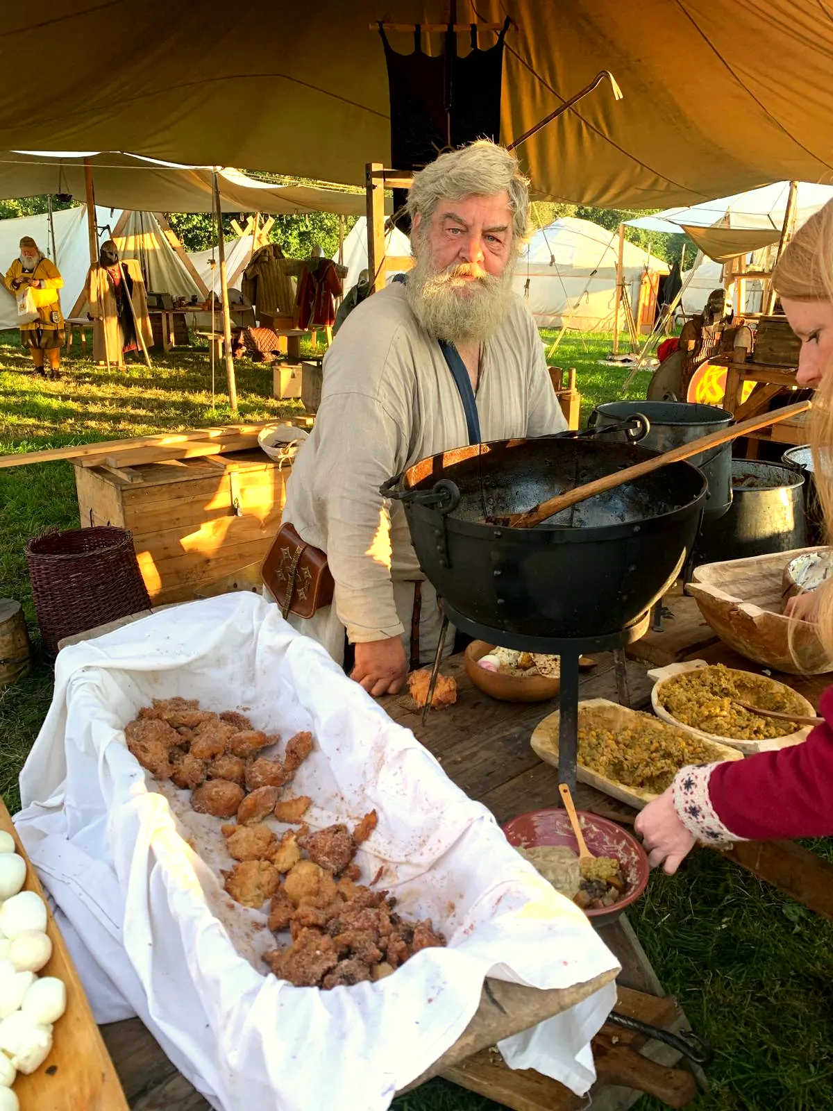 Frisch gebackenes Brot aus der Lagerküche