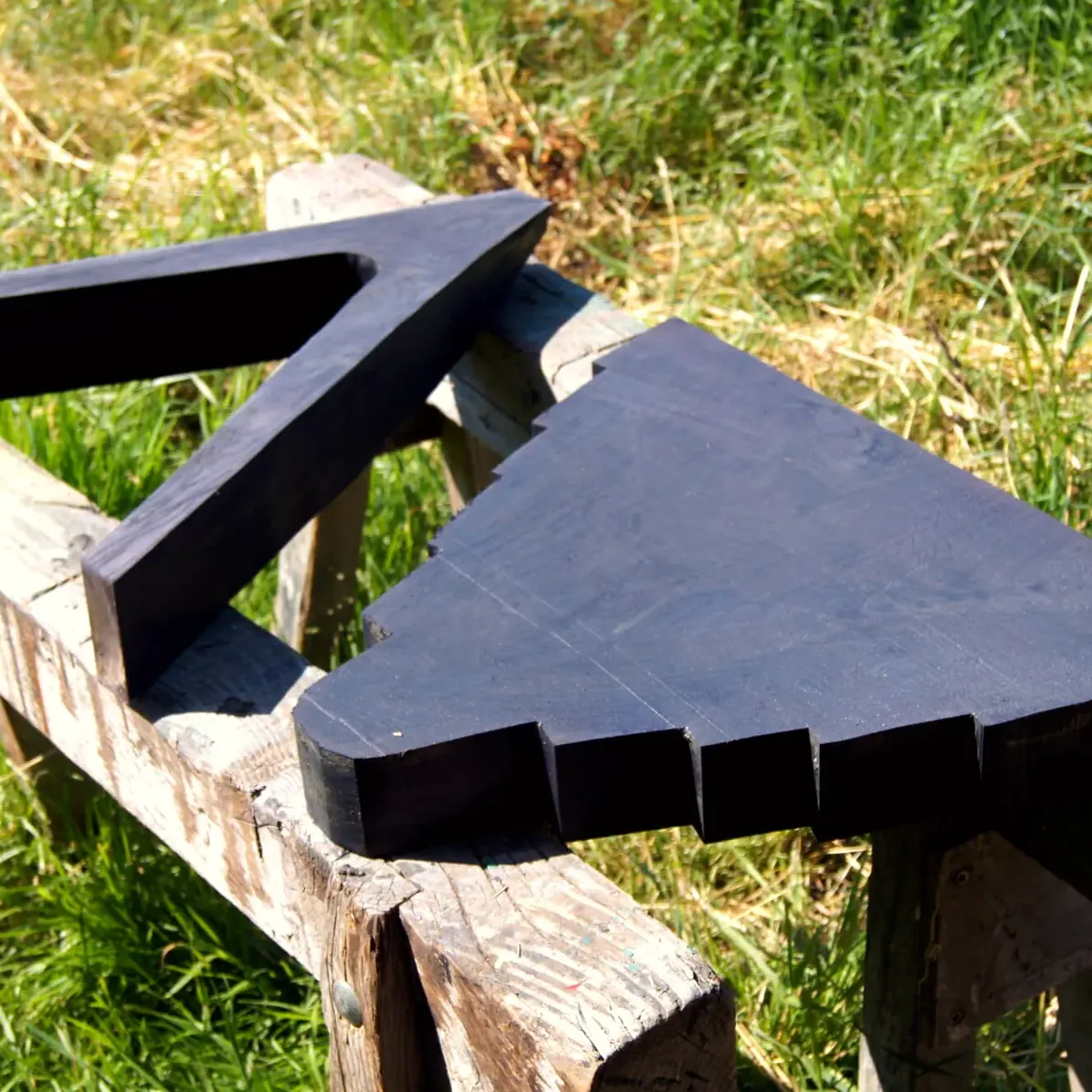 Schiffsbau: Vorder- und Hinterspant · Juni 2015